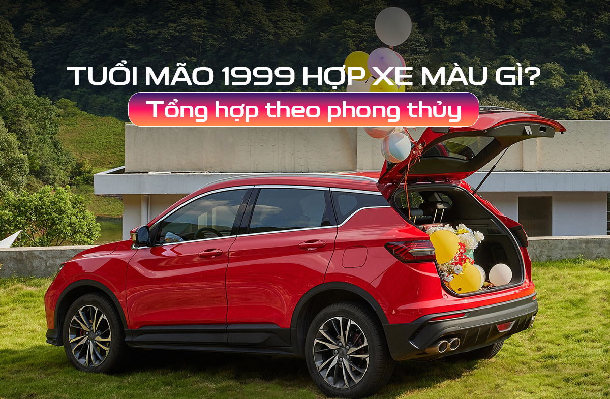 tuổi Mão 1999 hợp xe màu gì