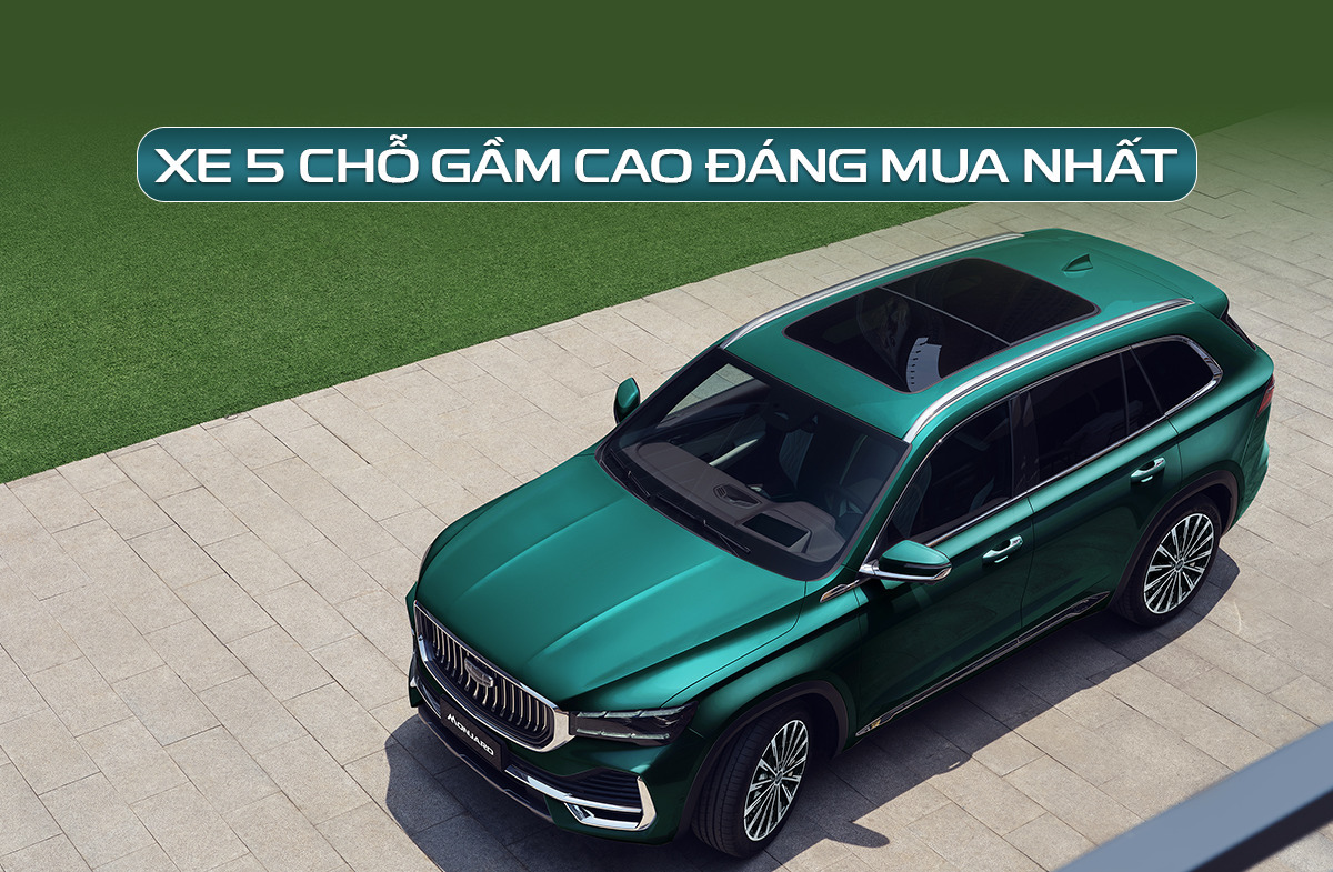 xe 5 chỗ gầm cao